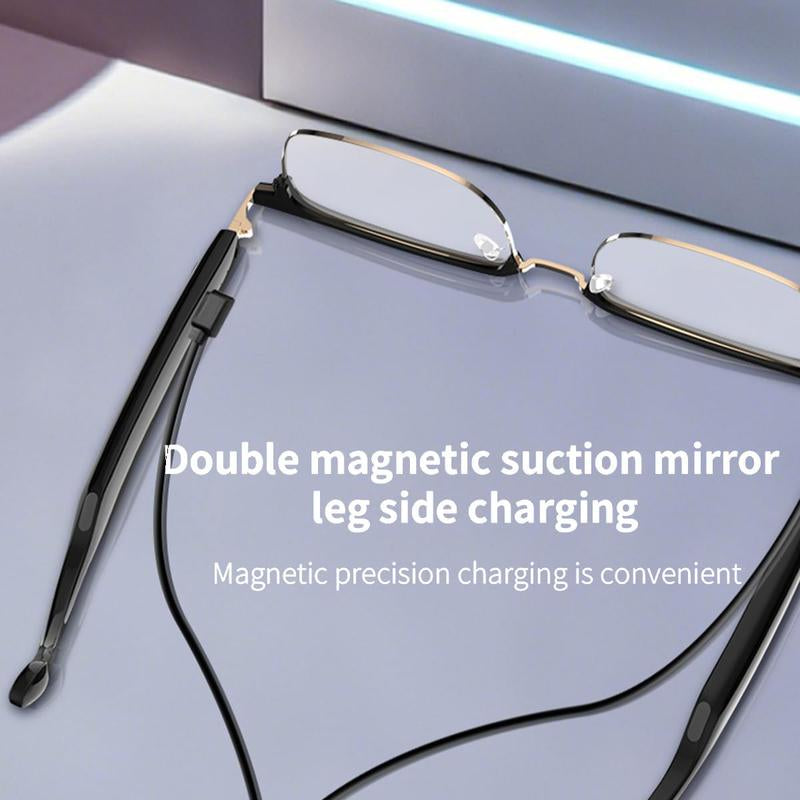 Bluetooth Smart Glasses,Photochromic Sunglasses for Men & Women,Wearable Open Ear Sound Mic & Speaker,Fashion Accessories,Uv and Blue Light Protection