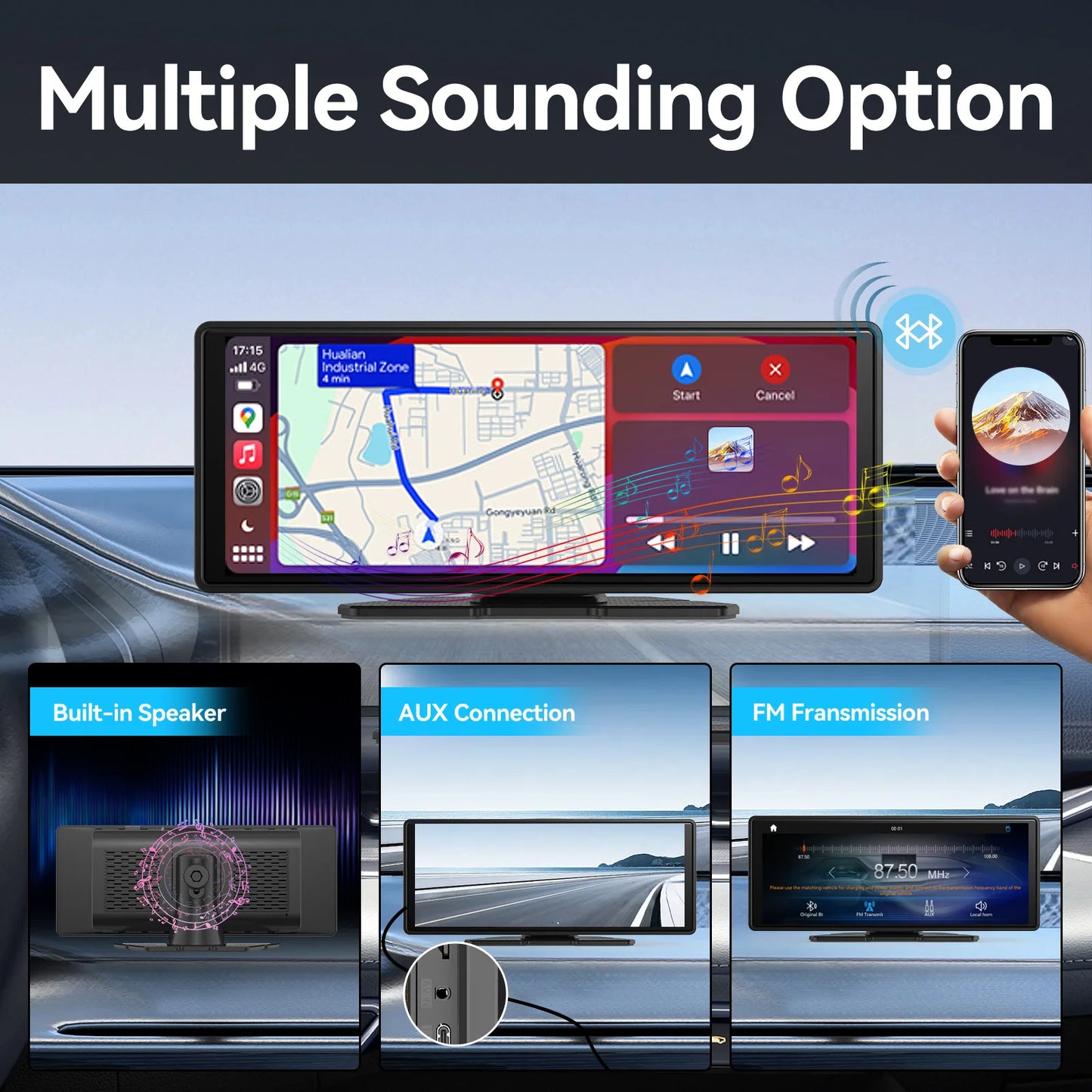 Universal Wireless Carplay Screen - Experience Ultimate Connectivity on the Go! 🚗✨