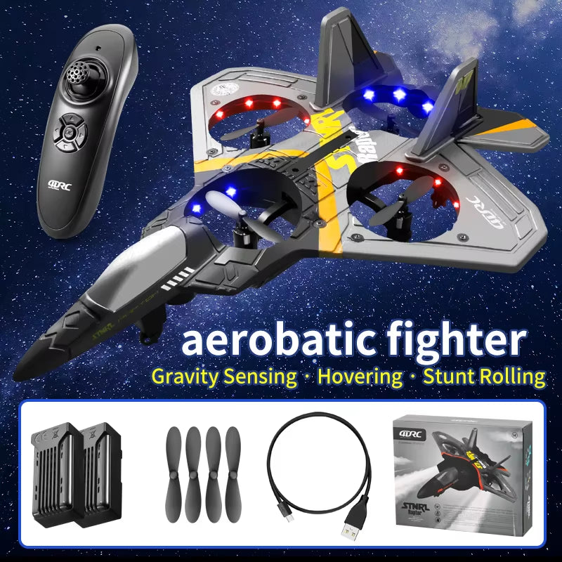 Unleash Your Imagination with the V17 RC Fighter Plane! ✈️✨ Perfect for Kids & Hobbyists! 🚀 Get Ready for Remote Control Adventure! 🛩️🌟