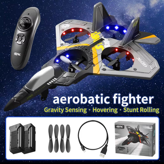Unleash Your Imagination with the V17 RC Fighter Plane! ✈️✨ Perfect for Kids & Hobbyists! 🚀 Get Ready for Remote Control Adventure! 🛩️🌟