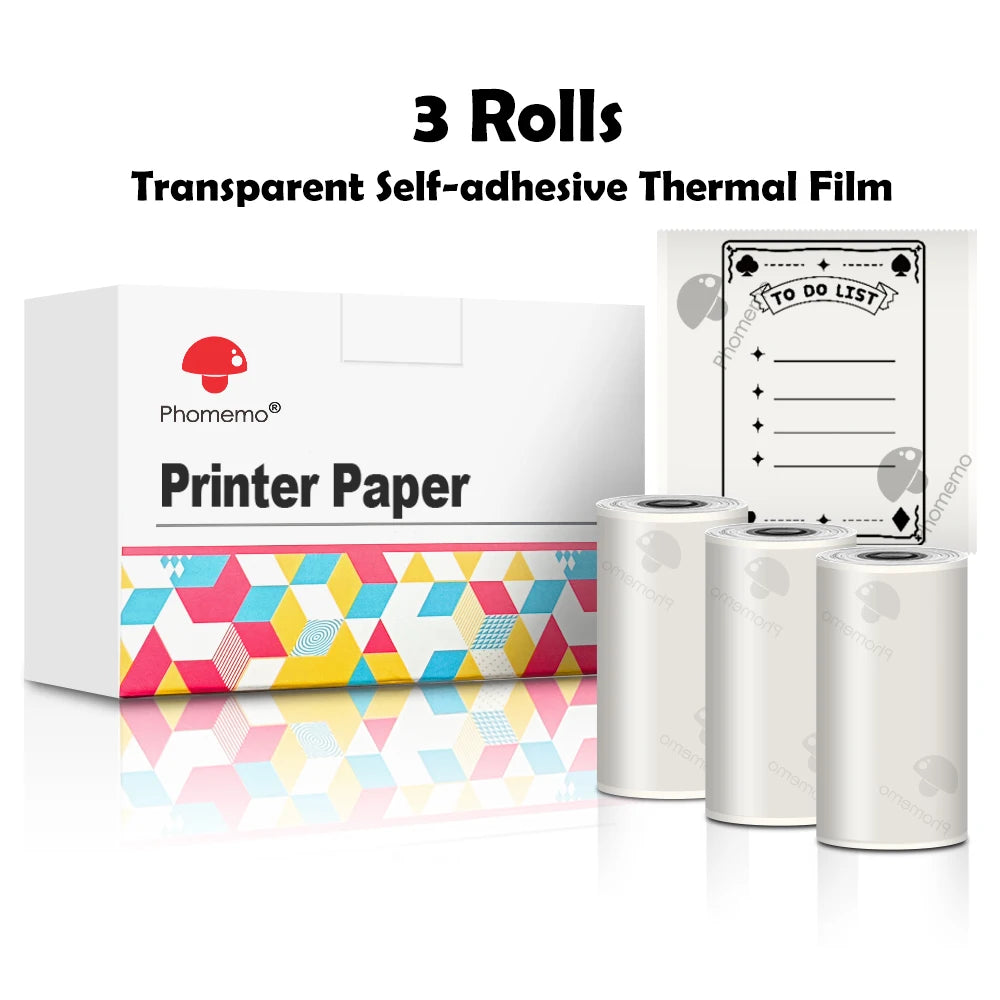 Print Anywhere with the  Mini Thermal Pocket Printer! Perfect for DIY Labels & Stickers 🌟📦✨