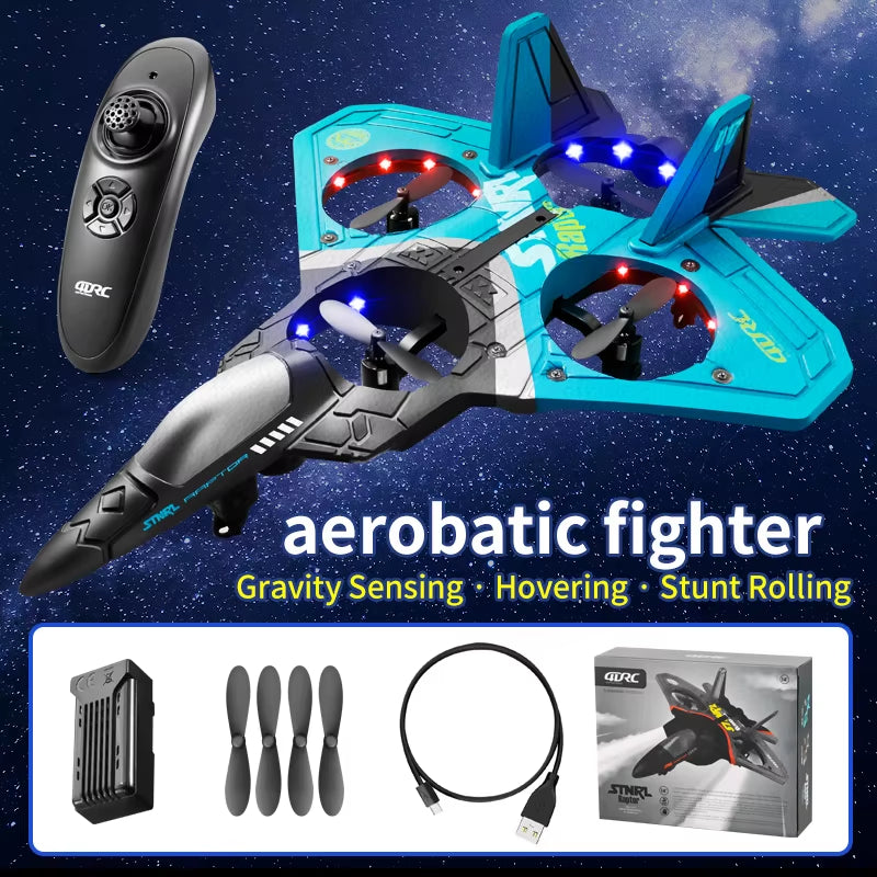 Unleash Your Imagination with the V17 RC Fighter Plane! ✈️✨ Perfect for Kids & Hobbyists! 🚀 Get Ready for Remote Control Adventure! 🛩️🌟