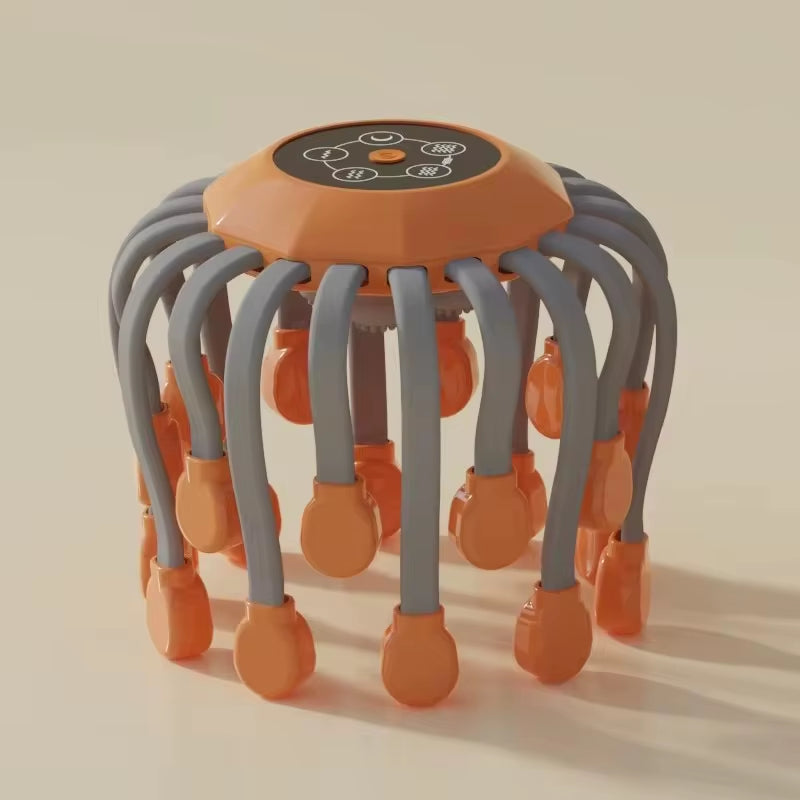Get Relaxed with Our Rechargeable Electric Octopus Scalp Massager – The Ultimate Hands-Free Stress Relief Tool! 💆‍♀️✨