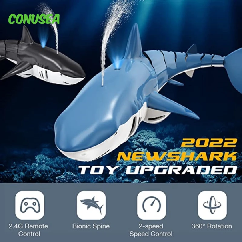 Dive into excitement with our Smart RC Shark Whale Water Toy! Perfect for kids ready for epic remote-controlled splashes! 🦈💦🚤 #SplashZone #KidsAdventure