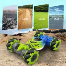 Unleash Fun with Our 4WD RC Car! 🎉🚗🚀 2.4G Remote Control, Gesture Sensor, and Epic Stunts - Perfect for Kids!