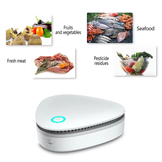 Revitalize Your Space with Our Mini Ozone Sterilizer: Freshen Up Food, Cars, and Homes! 🌿✨
