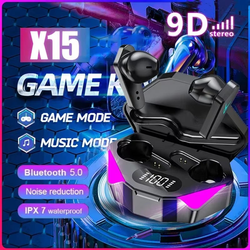 X15 Wireless TWS Ear Buds!  Bluetooth V5.1 perfect for sports and gaming! #WirelessEarbuds #GamingHeadset #AudioUpgrade