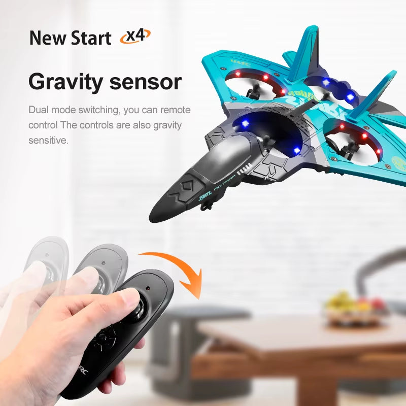 Unleash Your Imagination with the V17 RC Fighter Plane! ✈️✨ Perfect for Kids & Hobbyists! 🚀 Get Ready for Remote Control Adventure! 🛩️🌟
