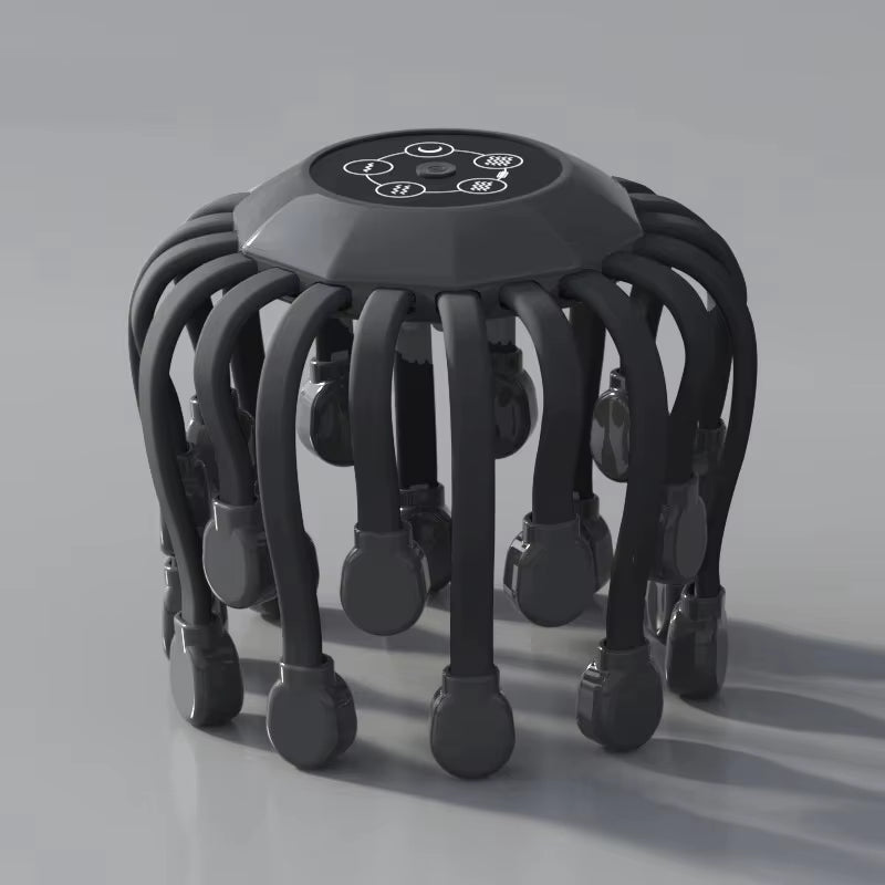 Get Relaxed with Our Rechargeable Electric Octopus Scalp Massager – The Ultimate Hands-Free Stress Relief Tool! 💆‍♀️✨